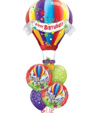 Композиция из шаров "Воздушный день рождения" 